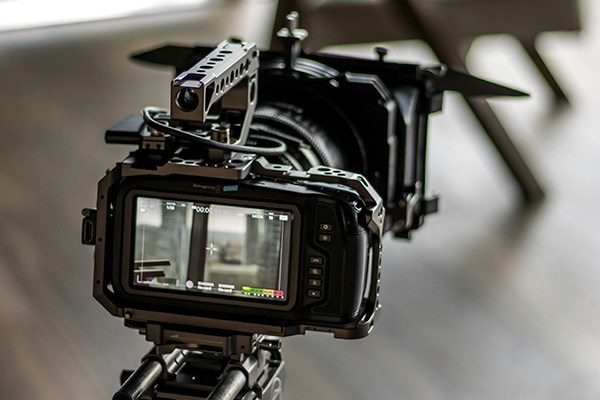 Blackmagic Cinema Cameraでの動画撮影イメージ